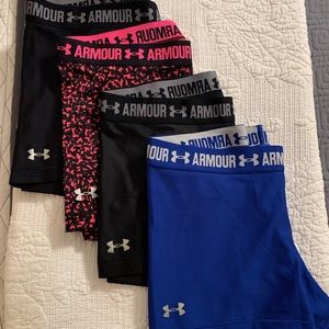 3 pair of XL/1 pair of XXL compression shorts